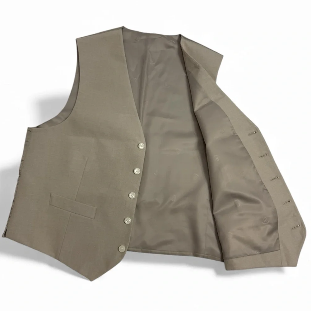 Tommy Hilfiger Men's Modern-Fit TH Flex Stretch Chambray Vest, Size LARGE‎